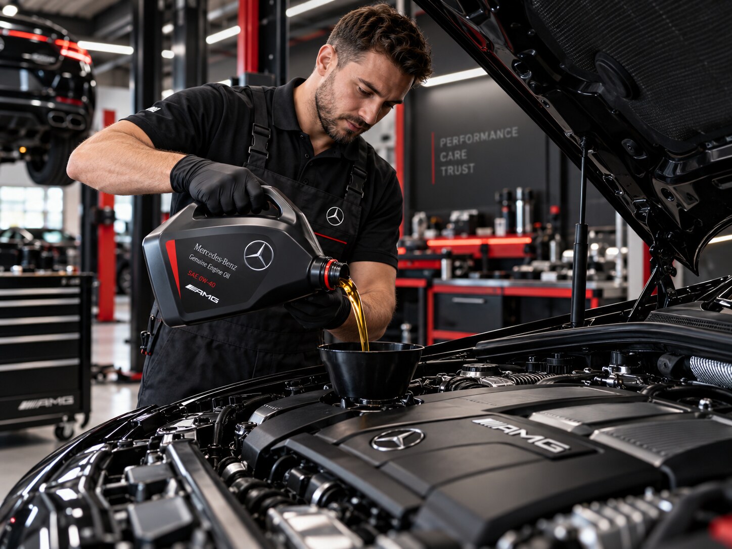 Ölwechsel bei Dili's Garage Winterthur